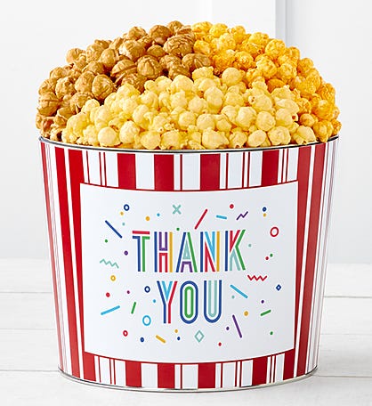 Tins With Pop&reg; Thank You Shapes